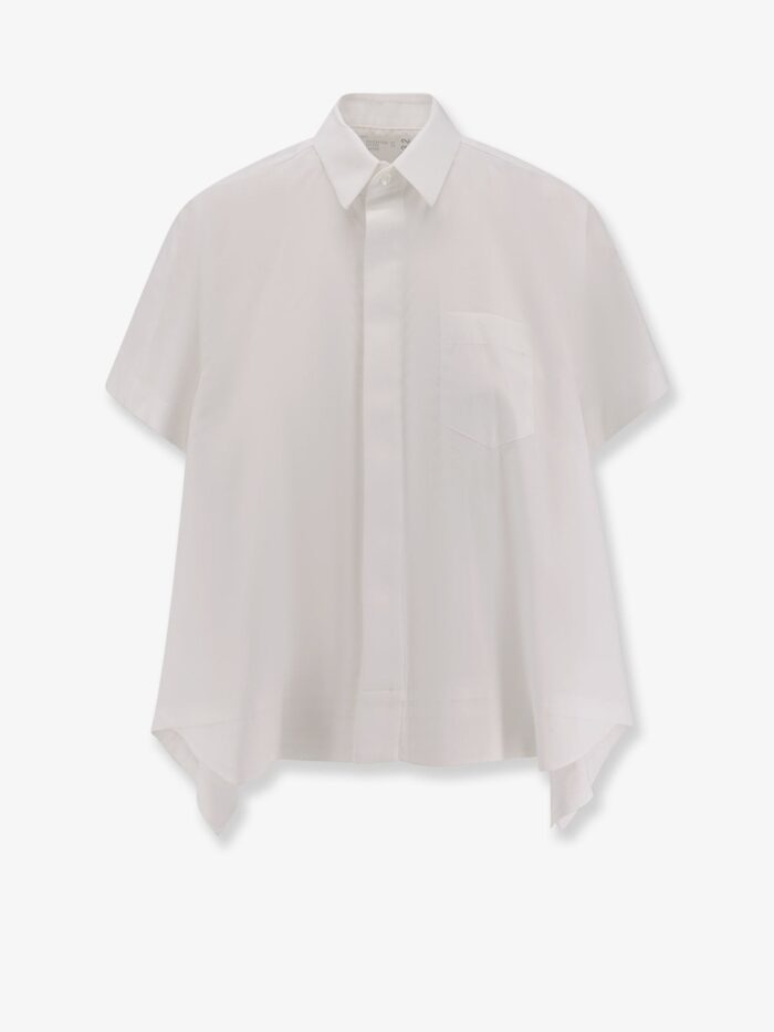 SACAI Cotton Blend Poplin Shirt
