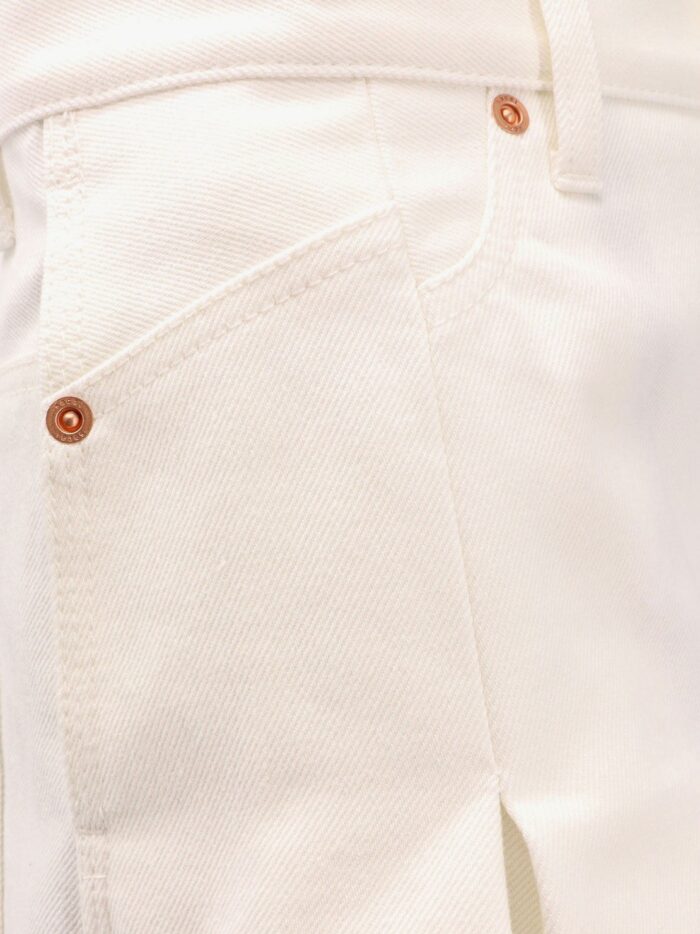 SACAI Cotton Shorts With Folds