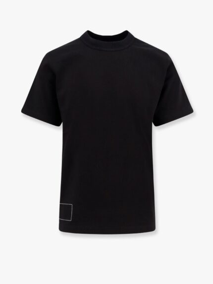SACAI Cotton T-shirt With Logo On The Back