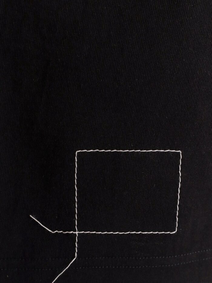 SACAI Cotton T-shirt With Logo On The Back