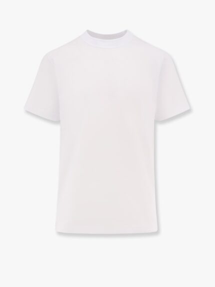 SACAI Cotton T-shirt With Logo On The Back
