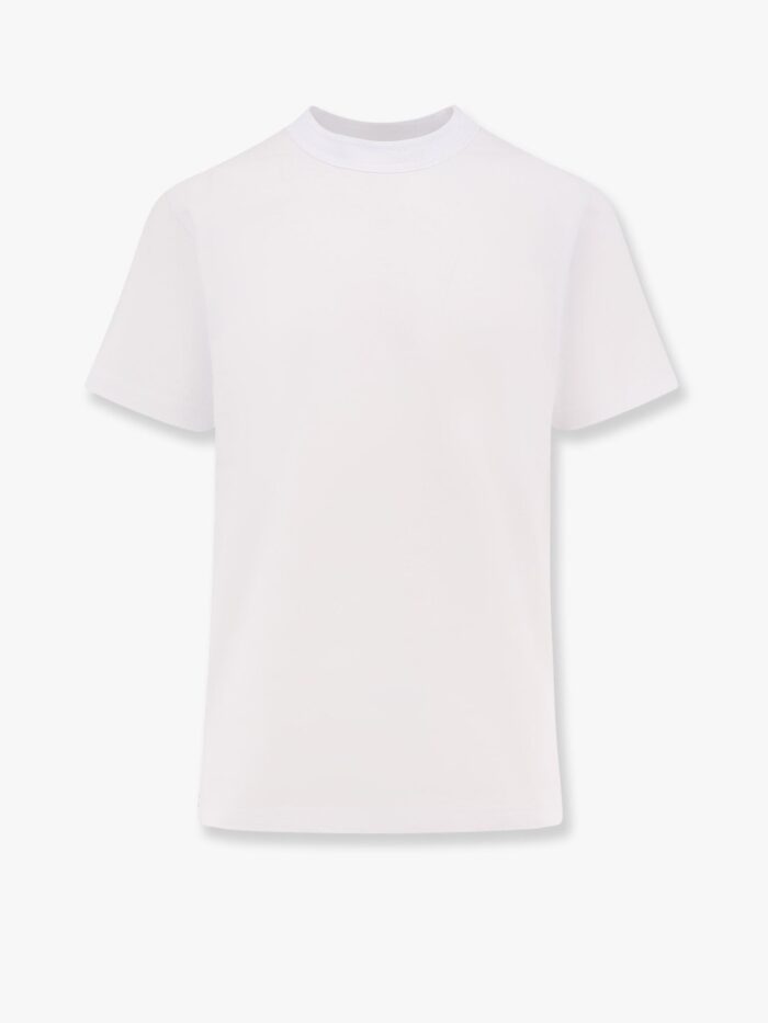 SACAI Cotton T-shirt With Logo On The Back