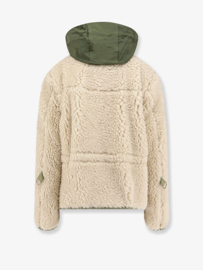 SACAI Eco Shearling And Nylon Jacket