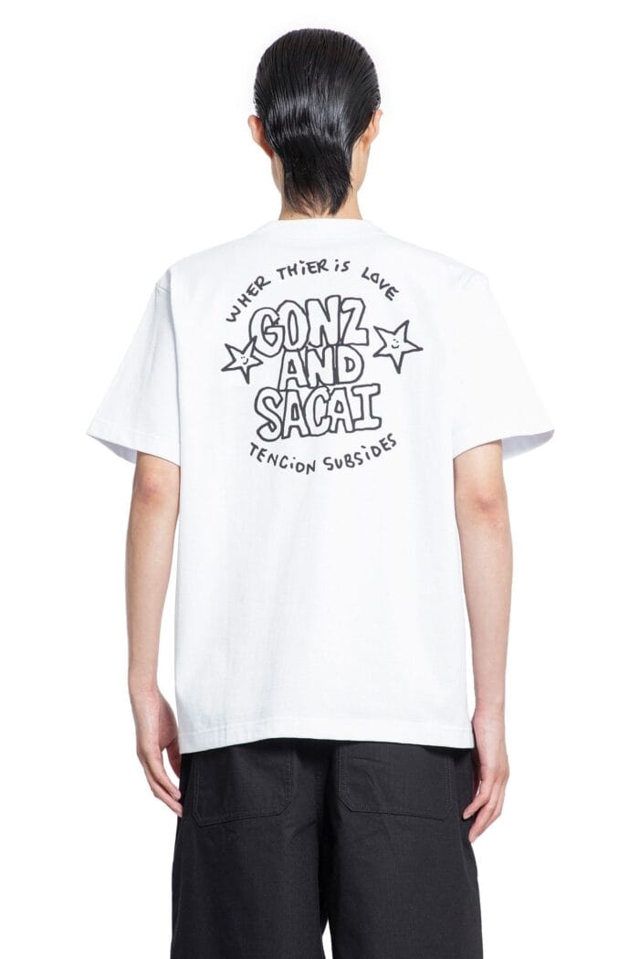 SACAI Gonz Collaboration One Love T-shirt