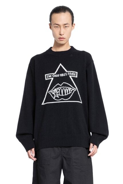 SACAI Gonz Collaboration Wool Knit Sweater