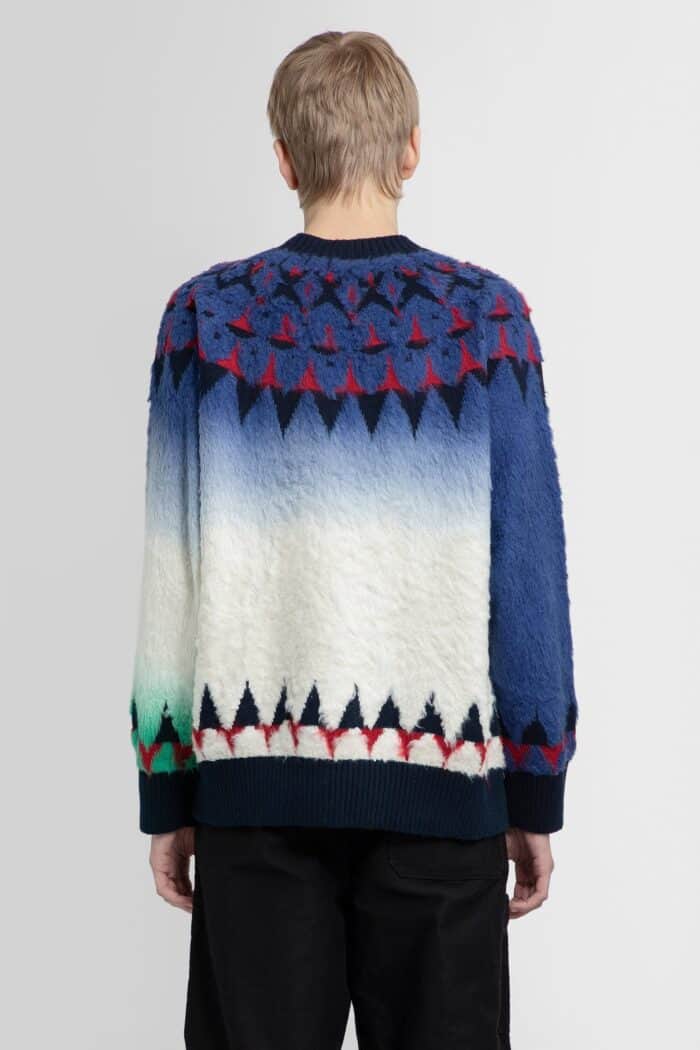 SACAI Jacquard Knit Sweater