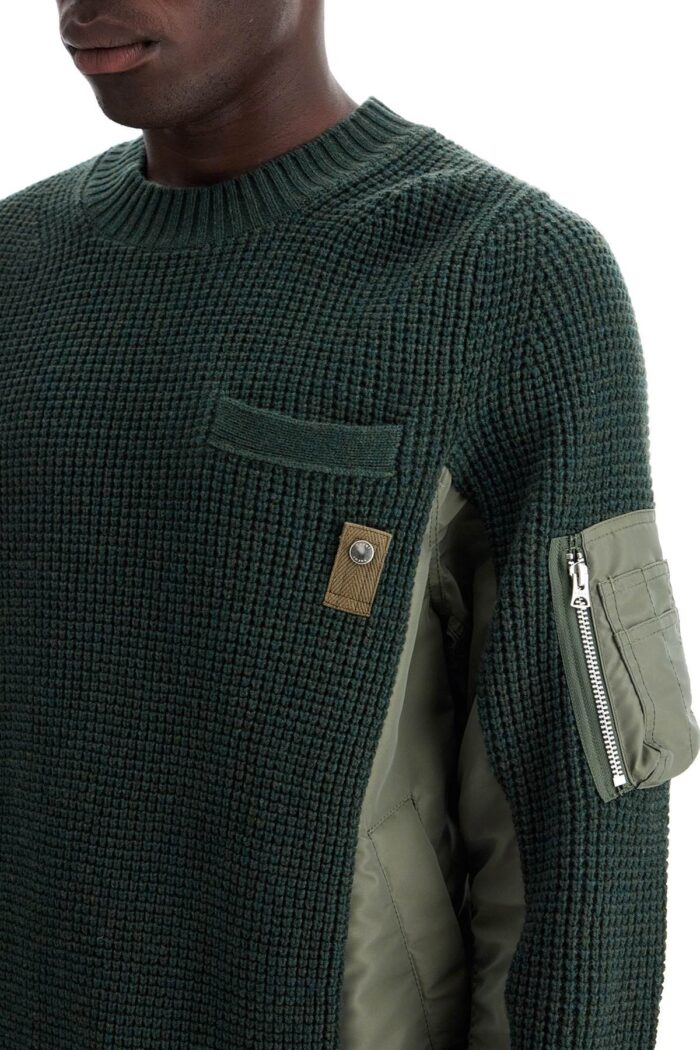 SACAI Layered Effect Pullover