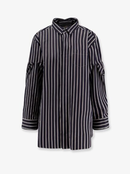SACAI Oversize Striped Shirt
