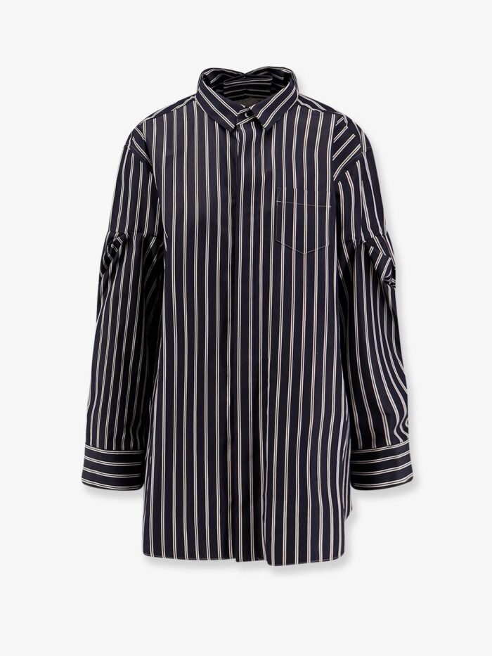 SACAI Oversize Striped Shirt