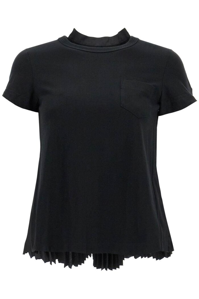 SACAI Pleated Back T-shirt