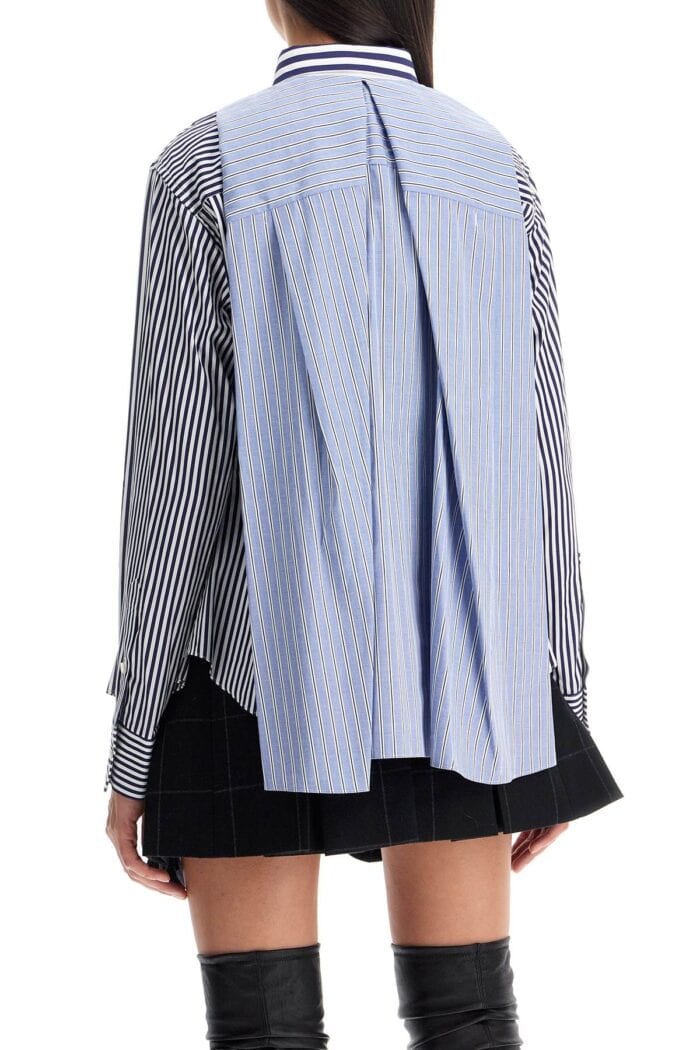 SACAI Poplin Sticked Shirt With