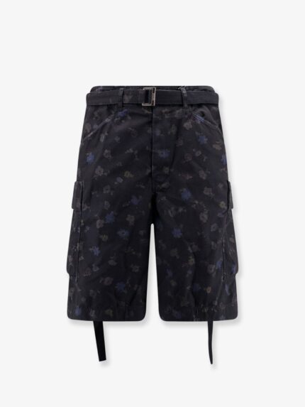 SACAI Printed Cotton Shorts