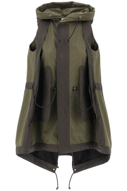 Sacai Sleeveless Parka