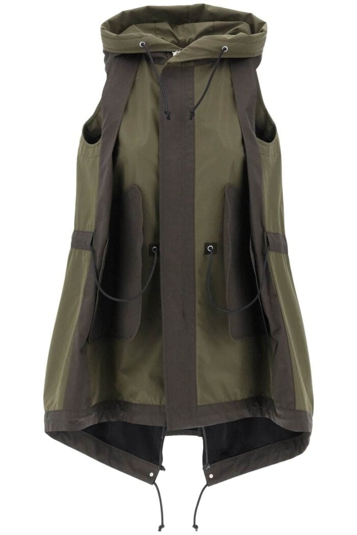 Sacai Sleeveless Parka