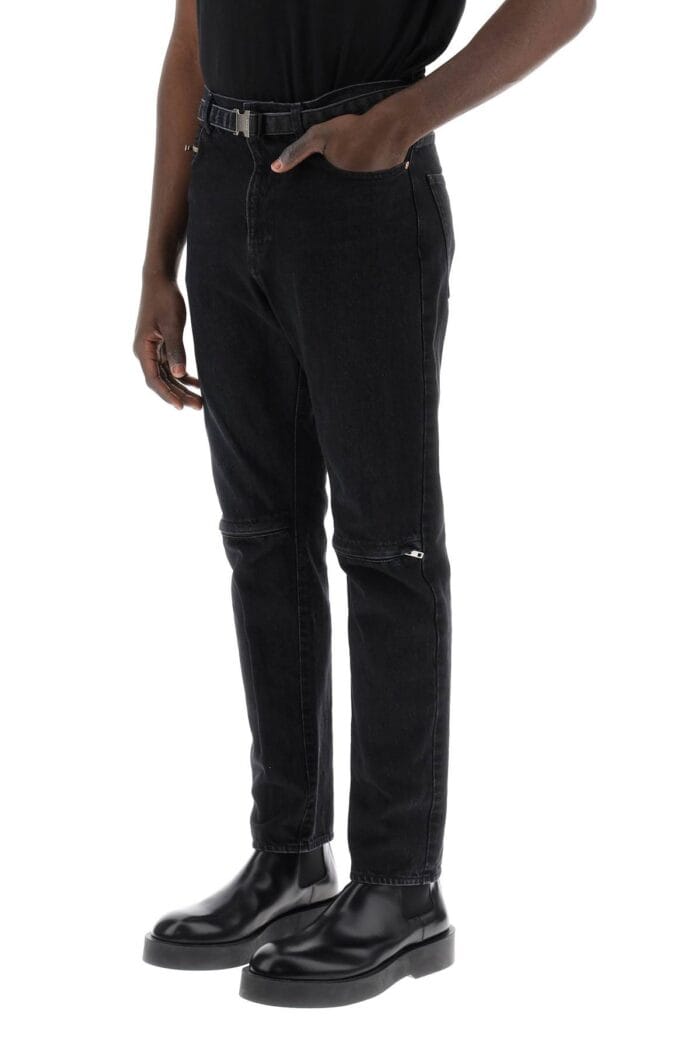 SACAI Slim Jeans With Belt