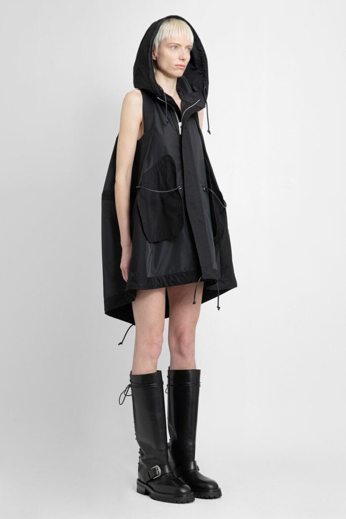 SACAI Taffeta Hooded Vest