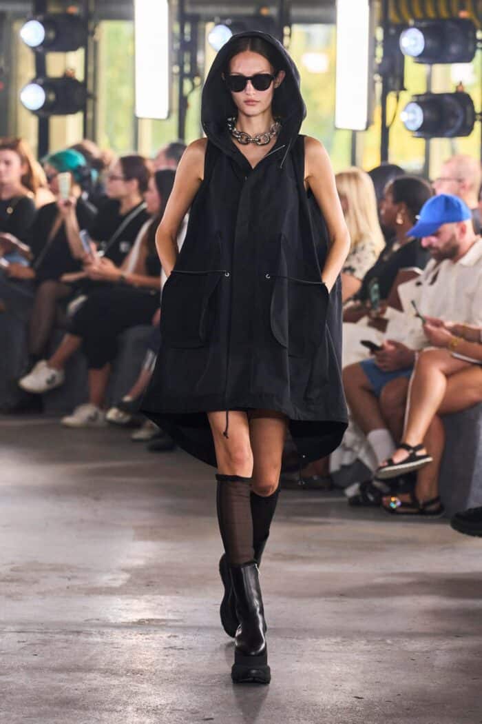 SACAI Taffeta Hooded Vest