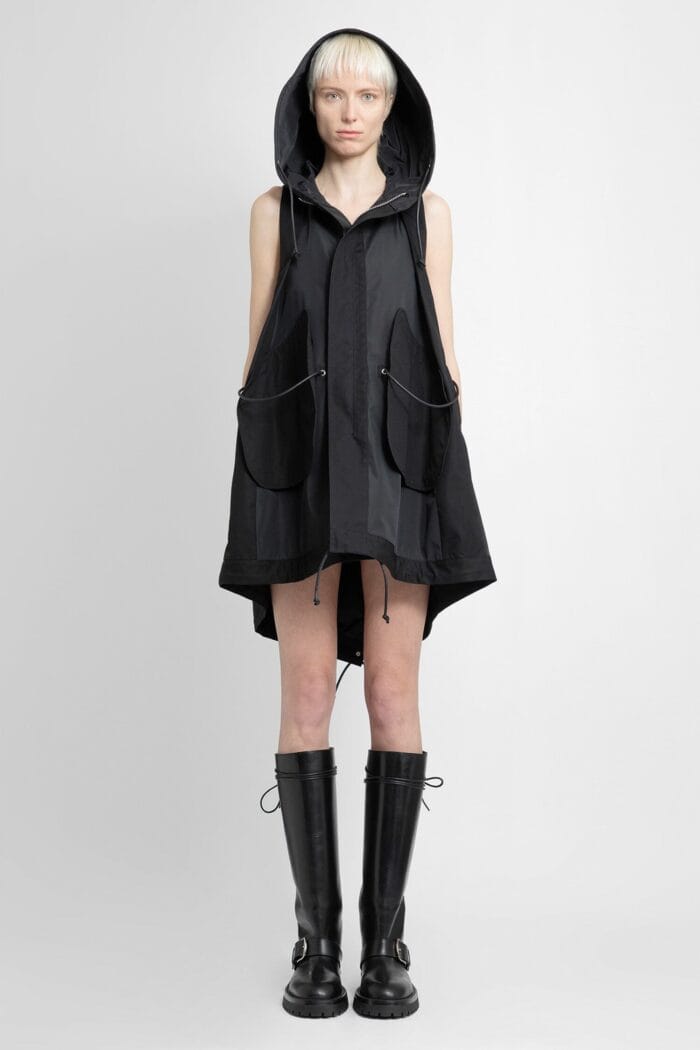 SACAI Taffeta Hooded Vest