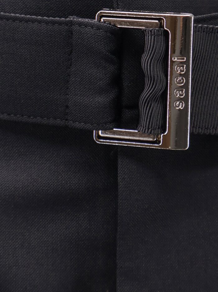 SACAI Wool Blend Bermuda Shorts