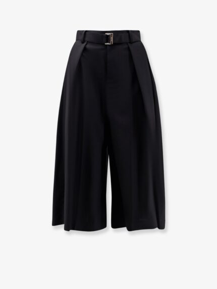 SACAI Wool Blend Bermuda Shorts