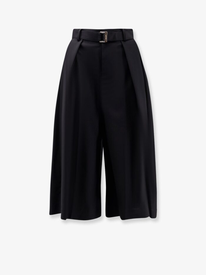 SACAI Wool Blend Bermuda Shorts