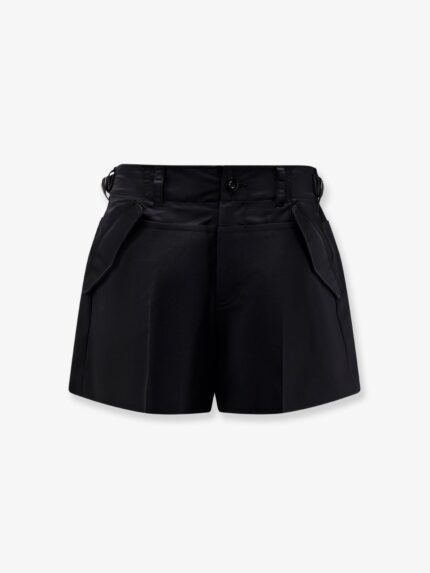 SACAI Wool Blend Shorts