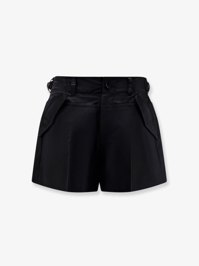 SACAI Wool Blend Shorts
