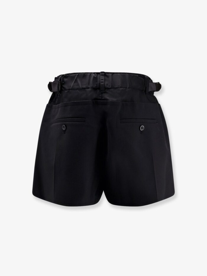 SACAI Wool Blend Shorts