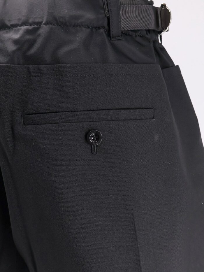 SACAI Wool Blend Shorts