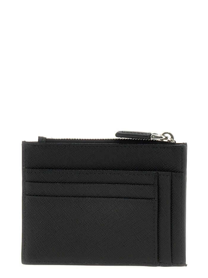 PRADA Saffiano Logo Card Holder