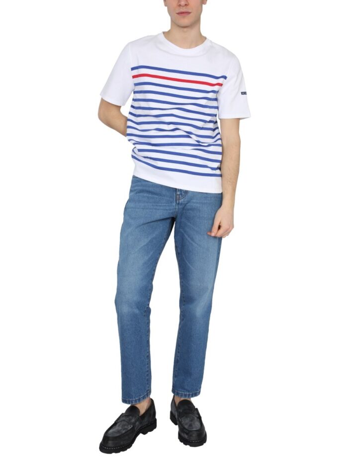 SAINT JAMES "NAVAL RAY RGE MC" T-SHIRT