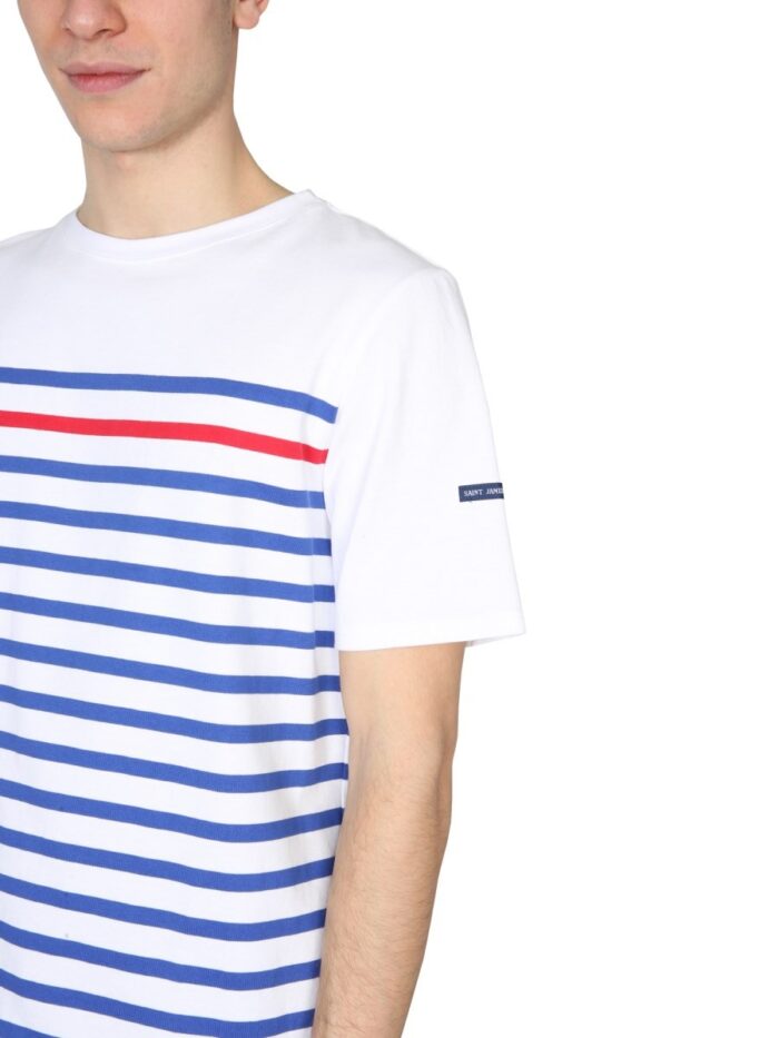 SAINT JAMES "NAVAL RAY RGE MC" T-SHIRT