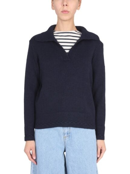 SAINT JAMES V-NECK SWEATER