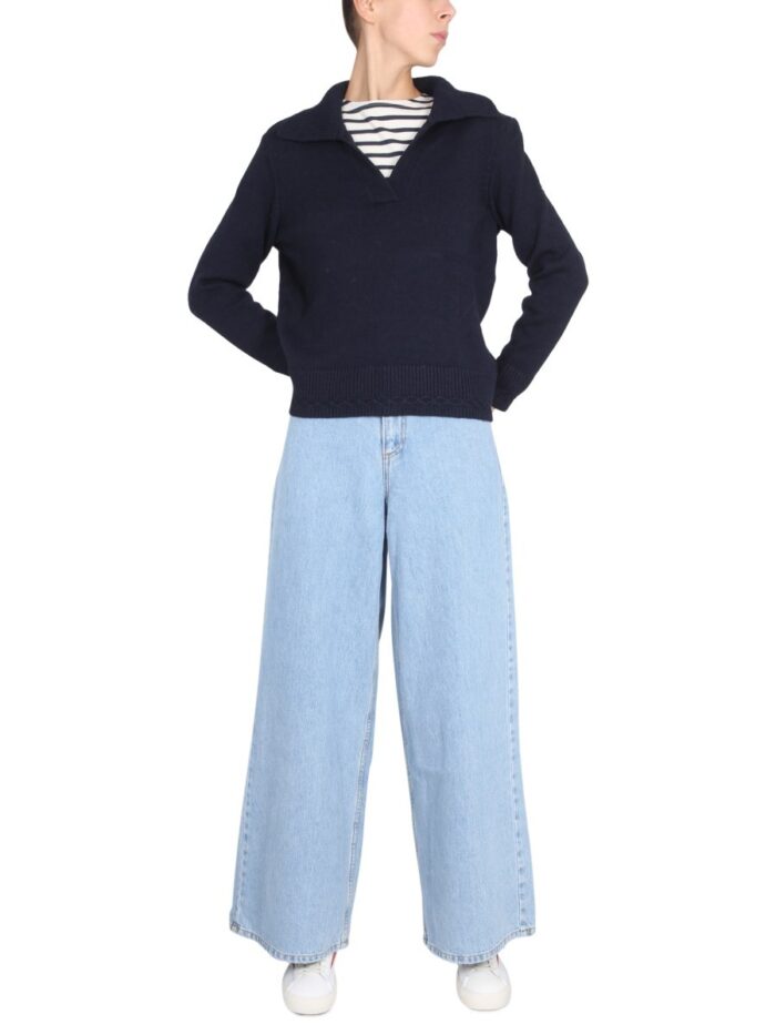 SAINT JAMES V-NECK SWEATER
