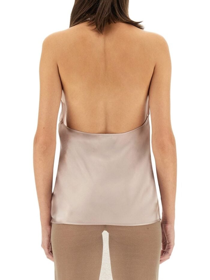 Saint Laurent AMERICAN NECKLINE TOP