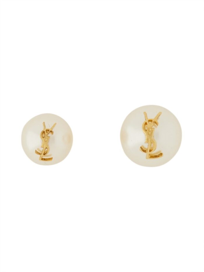 Saint Laurent ASYMMETRICAL EARRINGS "CASSANDRAS"