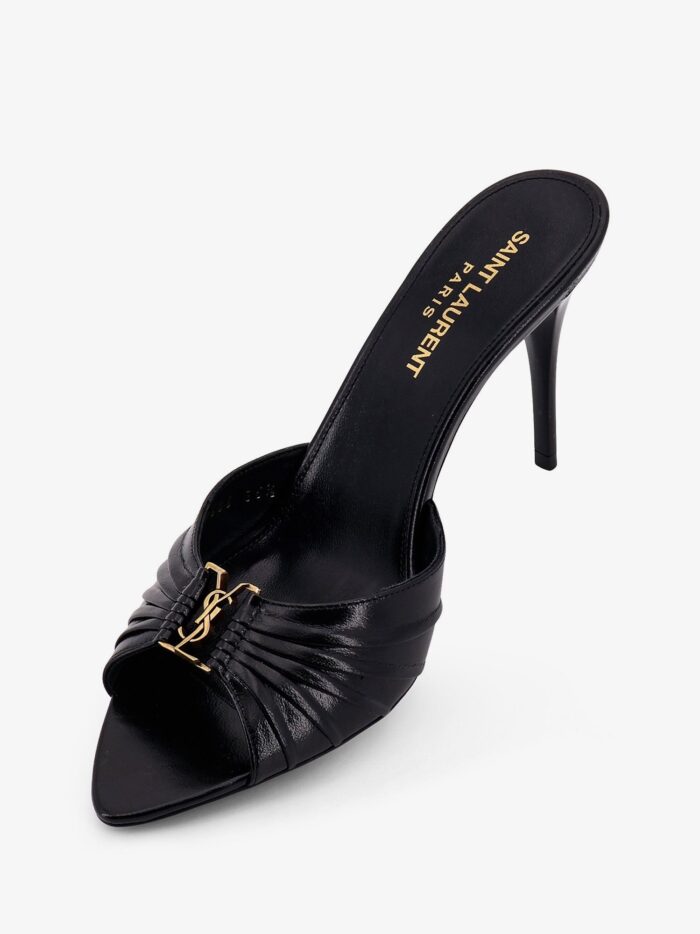 Saint Laurent Babylone 90 San Leather Sandals