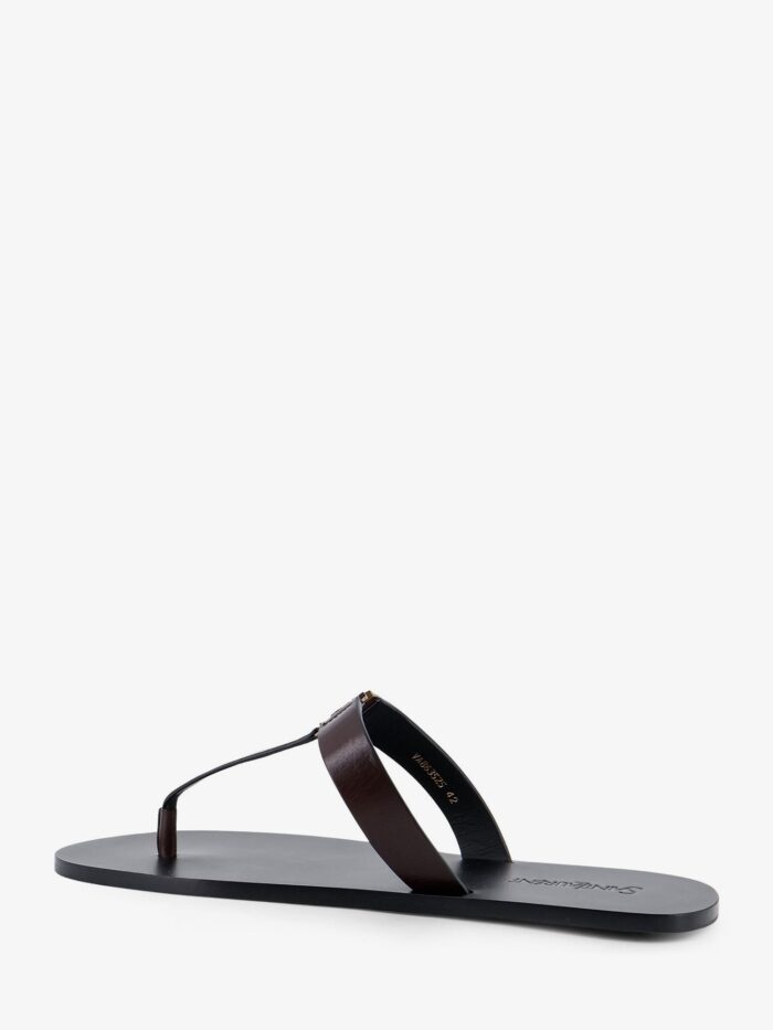 Saint Laurent Babylone Leather Sandals