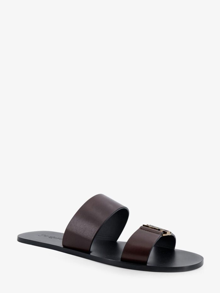 Saint Laurent Babylone Leather Sandals