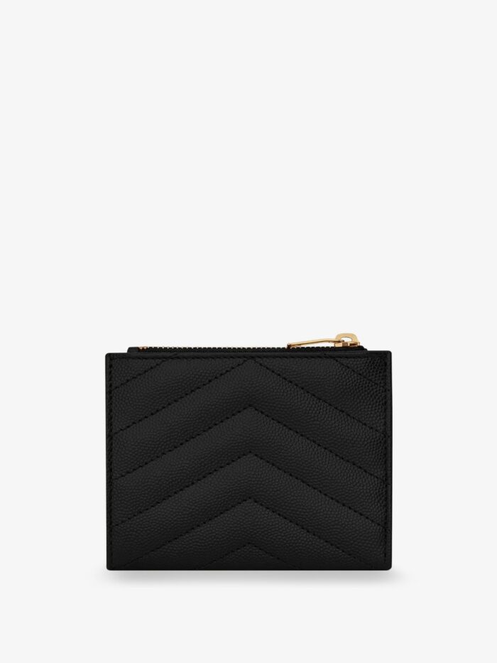 Saint Laurent Bi-fold Leather Wallet