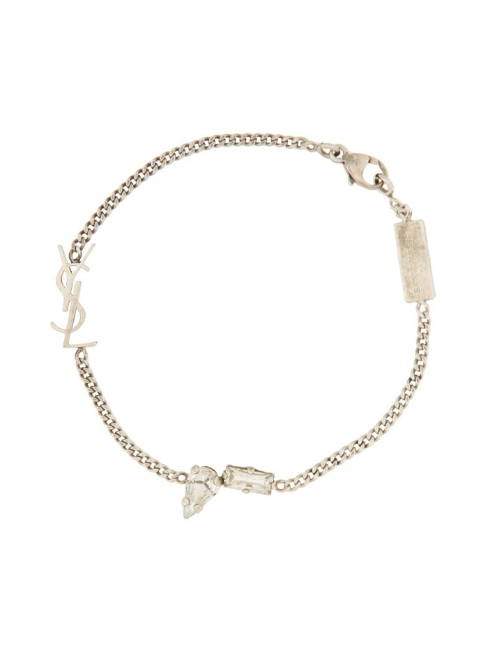 Saint Laurent BRACCIALE CON CHARM "CASSANDRE"