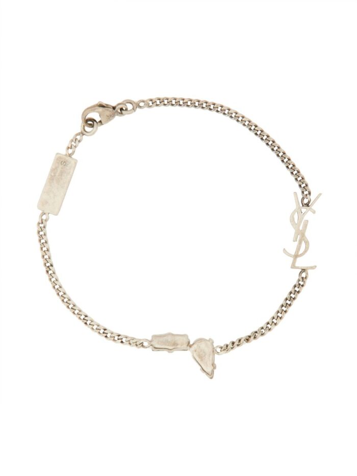 Saint Laurent BRACCIALE CON CHARM "CASSANDRE"