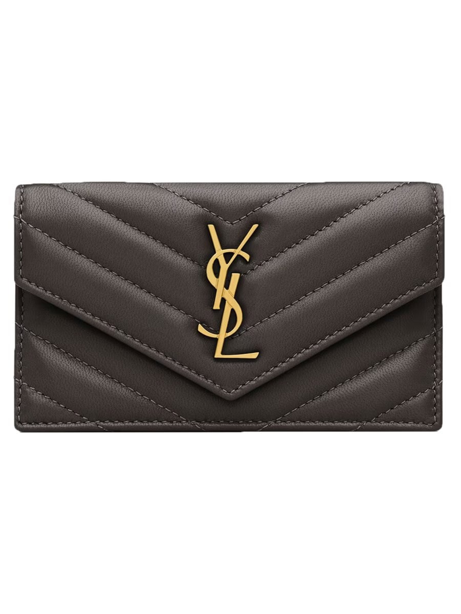 Saint Laurent CARD HOLDER "CASSANDRAS"