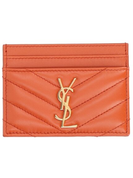 Saint Laurent CARD HOLDER "CASSANDRAS"