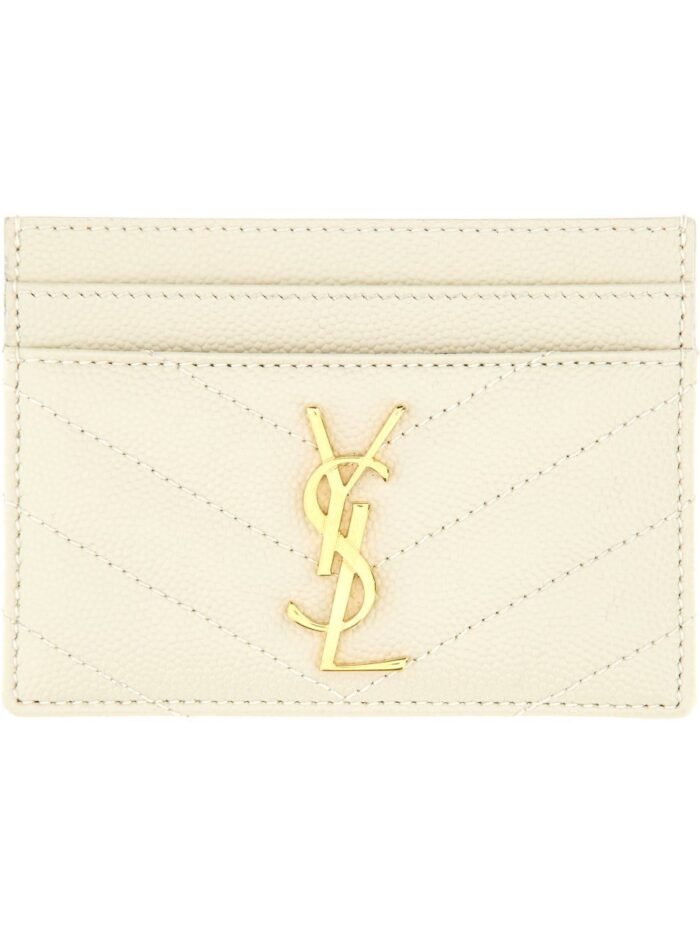 Saint Laurent CARD HOLDER "CASSANDRAS"