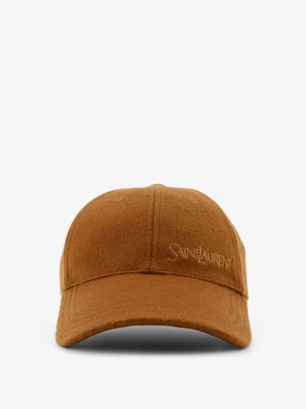 Saint Laurent Cashmere Baseball Hat