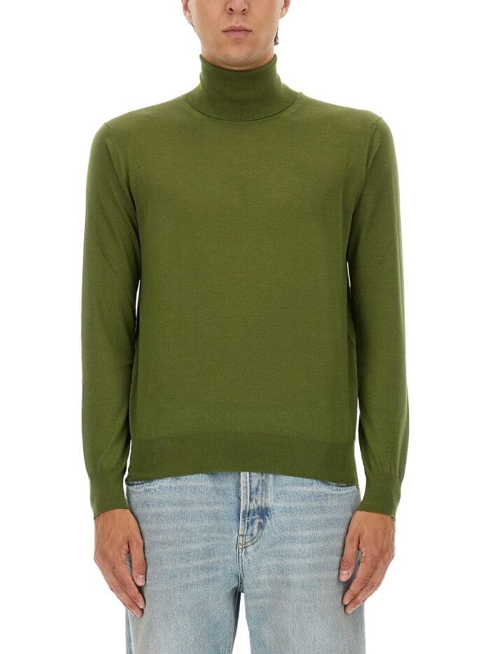 Saint Laurent CASHMERE, WOOL AND SILK TURTLENECK