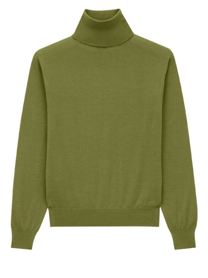 Saint Laurent CASHMERE, WOOL AND SILK TURTLENECK