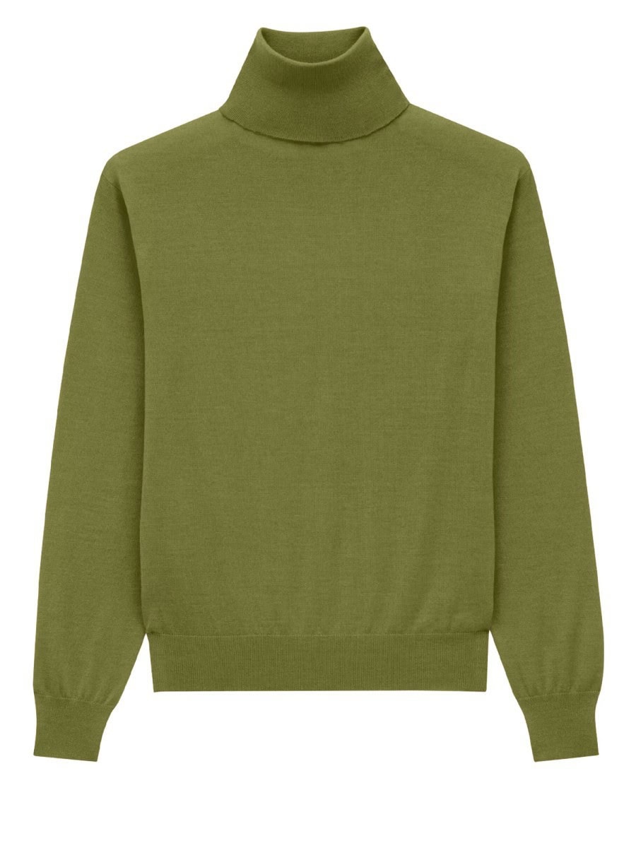 Saint Laurent CASHMERE, WOOL AND SILK TURTLENECK