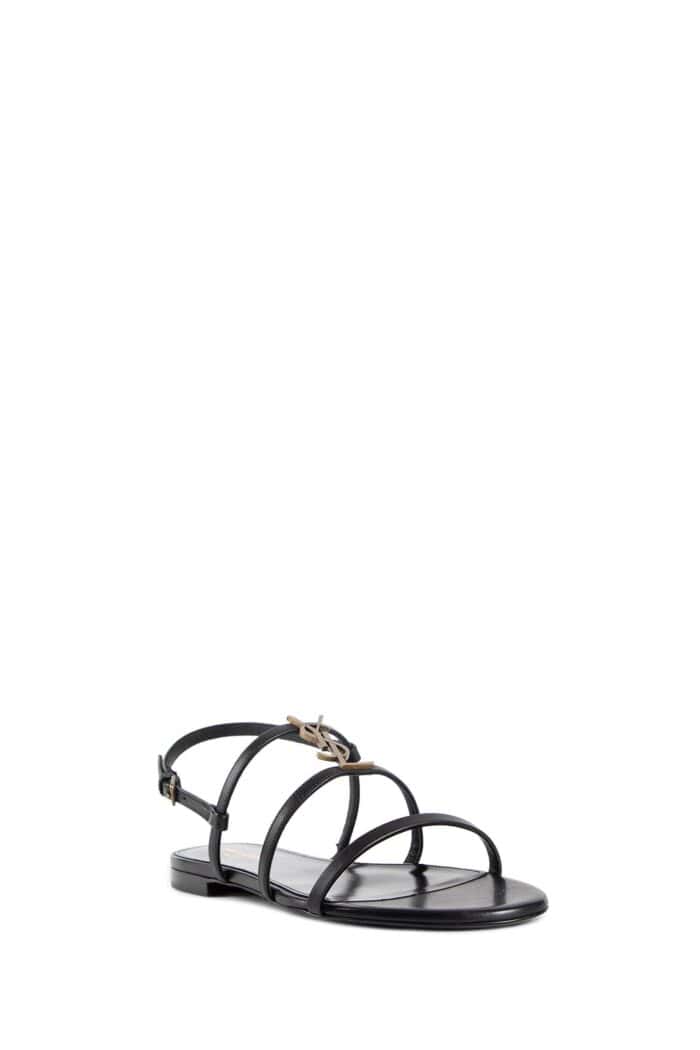 SAINT LAURENT Cassandra Flat Sandals